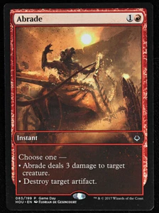 Magic TCG - Game Day & Store Promo - Abrade - 083/199 - Promo - Regular LP/NM - Picture 1 of 2