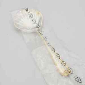 GORHAM Shell Berry CASSEROLE SERVING Spoon Gold & Silver Plated MADE IN ITALY 9"