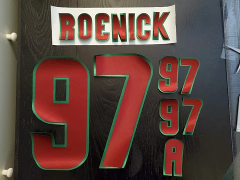 NHL 1999 Jeremy Roenick #97 Arizona Coyotes UNSEWN kit for your own Jersey Cover