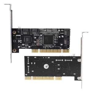 PCIe Card PCI To 4 Internal Port 1.5Gbps Sil3114 Chipset Controller Card - Picture 1 of 7