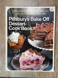 Pillsbury’s Bake Off Dessert Cook Book 1976 3rd Printing Vintage - Picture 1 of 2