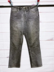 Coldwater Creek Womens Denim Jeans Size 10 Classic Fit Black Gray 5 Pockets - Picture 1 of 8