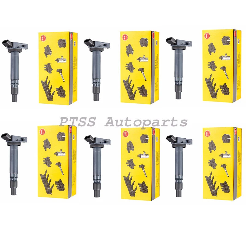 Bobinas de encendido NGK 90919-A2005 6 piezas OEM para Toyota 4Runner Sienna Tundra Foto 1 de 4
