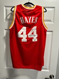 Tristar Elvin Hayes Signed Houston Rockets Jersey  (Tristar Hologram) - Picture 1 of 3