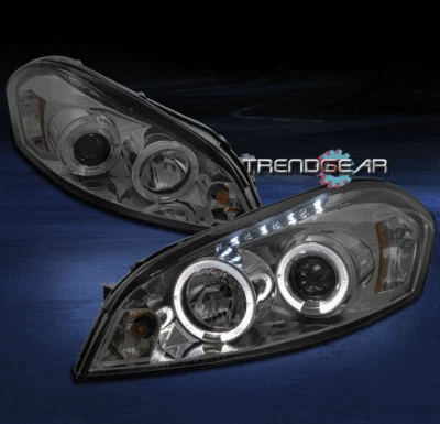 Chevy Impala Halo 2006-2015 funcionamiento diurno DRL LED PROYECTOR FAROS HUMO Foto 1 de 4