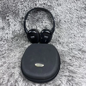 FARENHEIT HP-12S Doble Canal IR Inalámbrico Coche Auriculares HP12S Estuche Negro - Imagen 1 de 16