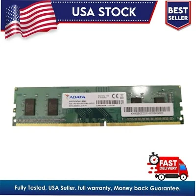 A-Data AM2P32NC4U1-BD8S 4GB 288pin DIMM DDR4 USA SELLER. - Image 1 of 4