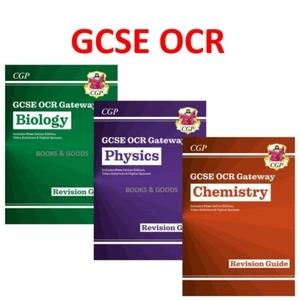 GCSE OCR Biology Physics Chemistry Gateway Revision Guides Triple Science KS4 - Picture 1 of 24