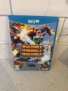 Tank! Tank! Tank! (Nintendo Wii U, 2012) PAL UKV Complete with Manual - VGC - Picture 1 of 10