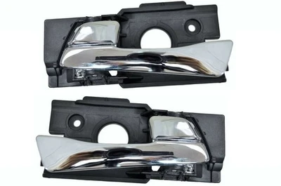 fits 2012 to 2017 Accent Interior Door Handle Front Left and Right Chrome Foto 1 de 2