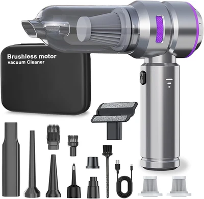 Car Vacuum Cleaner,22000Pa High Power Mini Vacuum Cleaner,Rechargeable Handheld  - Image 1 of 4