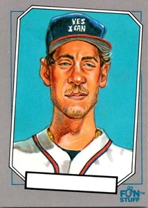 1992 Confex The Baseball Enquirer #9 John Smoltz Baseball card 7HH - Picture 1 of 2