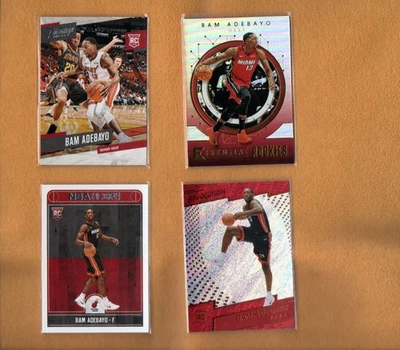 Bam Adebayo 2017-18 Panini Revolution Essentials Hoops Prestige Rookie RC Lot 4 - Image 1 of 2