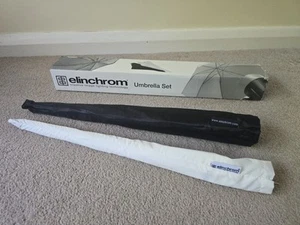 Elinchrom ECO Umbrella Set White And Black - Picture 1 of 10