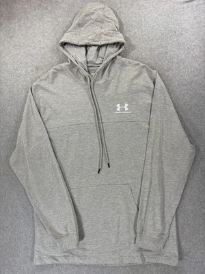 Sudadera con Capucha Under Armour Performance Logo Screened (Hombre 2XL) Gris Foto 1 de 4