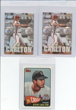 1996 Pinnacle STEVE CARLTON All Star Game Fan Fest Give Away Insert + One 