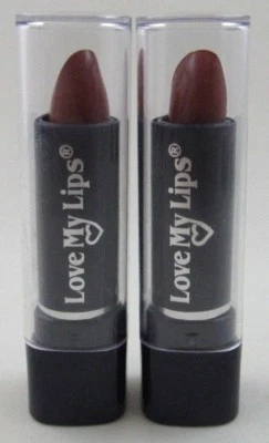 2 x Lápiz labial Bari Cosmetics Love My Lips color #439 grano de cacao esmerilado Foto 1 de 3