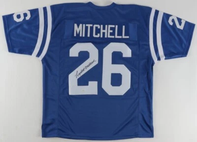 Lydell Mitchell Baltimore Signed Jersey (JSA COA) Colts Running Back (1972–1977) - Image 1 of 4