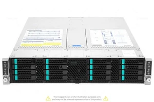 Intel H2216XXKR2 4x HNS2600KPR 8x Xeon E5-2620 V4 512 GB RAM 4x 960GB SSD - Picture 1 of 10