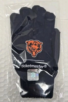 ATLANTA FALCONS at CHICAGO BEARS GSA GLOVES 12/31/24 NIP - Image 1 of 3