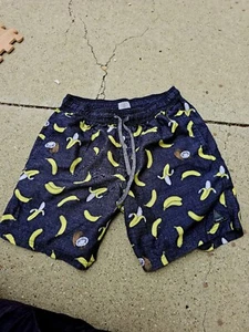 Trinity Collective Mens Gray Banana Swim Trunks Sz Large - Picture 1 of 3