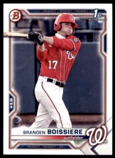 Branden Boissiere 2021 Bowman Draft Rookie 1st Card RC |  #BD-156 Washington