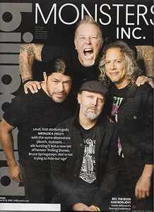 Billboard Magazine November 12-19 2016 Metallica Emeli Sandé Kim Gordon - Picture 1 of 5