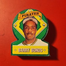 1991 Topps Superstar Standups Candy Collectible Green Version #4 Barry Bonds