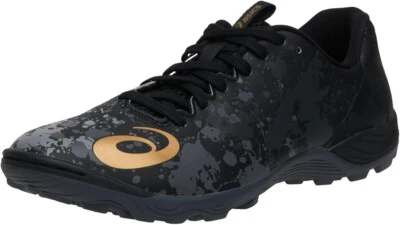 ASICS Turf Indoor Futsal Shoes TOQUE 8 TF 1113A045 Black Gold US8.5(26.5cm) - Image 1 of 4