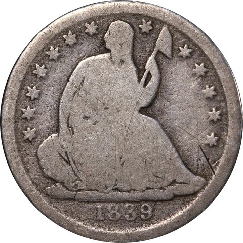 1839-O Seated Liberty Half Dime Great Deals From The Executive Coin Company Cover