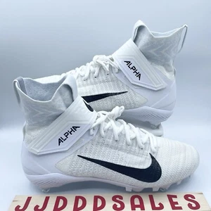 Nike Alpha Menace Elite 2 D P Football Cleats White CI1530-100 Men’s Sz 11.5 NEW - Picture 1 of 9