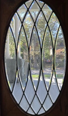 beveled glass window - Image 1 of 4