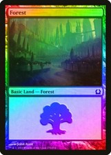 Forest (270) FOIL Return to Ravnica NM Basic Land MAGIC MTG CARD ABUGames