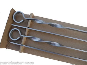 4 pinchos largos Tandoor 70 cm Koobideh Kabab Koubideh Kabob Seekh سٌخ שباب שوبٌده - Imagen 1 de 5