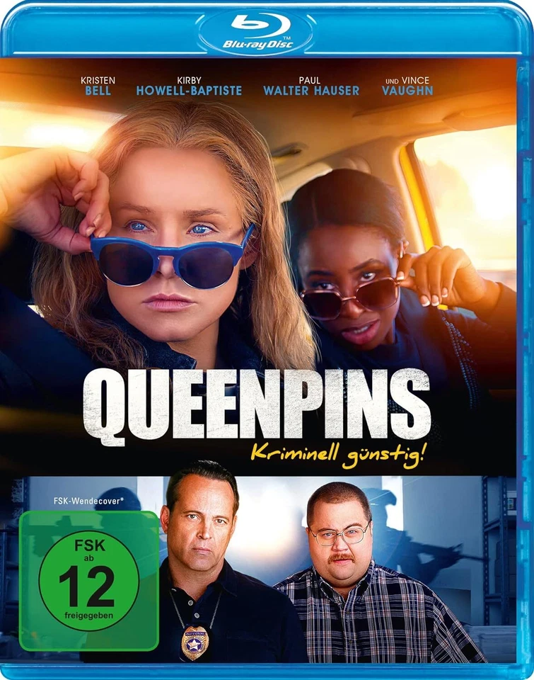 QUEENPINS-KRIMINELL GUENSTIG! (BLU-RAY) - GAUDET,ARON/PULLAPILLY BLU-RAY NEW - Image 1 of 1