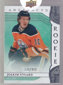 19-20 UPPER DECK ARTIFACTS ROOKIE REDEMPTION JOAKIM NYGARD RC /999 # 192 SEALED - Bild 1 von 1