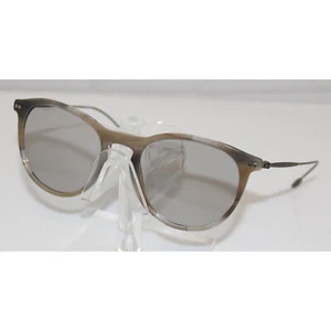 New giorgio armani AR8108 5659/87 Havana Gray Stripe Sunglasses - Picture 1 of 3
