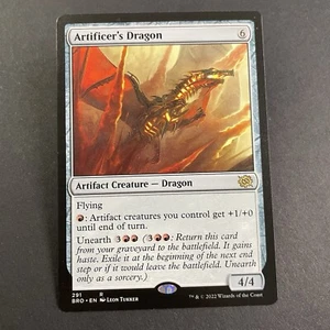 Artificer's Dragon 291 Near Mint The Brothers' War (BRO) Rare Magic Gathering - Picture 1 of 2