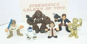 Star Wars Galactic Heroes  Lot Leia Solo R2D2 C3PO Chewbacca Skywalker - Picture 1 of 5