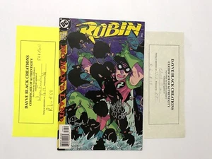 Signed ROBIN #68 (1999 DC Comics) signed by Chuck Dixon & Wayne Faucher - Picture 1 of 10