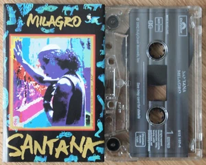 SANTANA - MILAGRO (POLYDOR 5131974) 1992 EUROPE CASSETTE TAPE ROCK FUSION - Picture 1 of 3