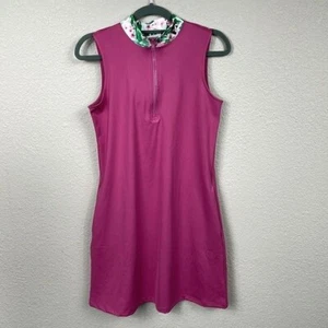 NWT Tommy Bahama Golf Mini Dress and Shorts Set Pink Athletic Tennis Sz XS - Picture 1 of 10