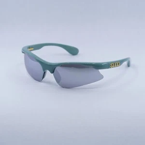 New Gucci GG1774S 005 Shiny Mineral Green/Solid Smoke with Silver Mirror 70-1... - Picture 1 of 6