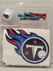 NFL Tennessee Titans Golf Ball, Tees and Towel Set, NEW - Picture 1 of 1
