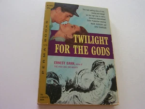 TWILIGHT FOR THE GODS 1958 ERNEST GANN ROCK HUDSON & CYD CHARISSE MOVIE TIE-IN - Picture 1 of 2