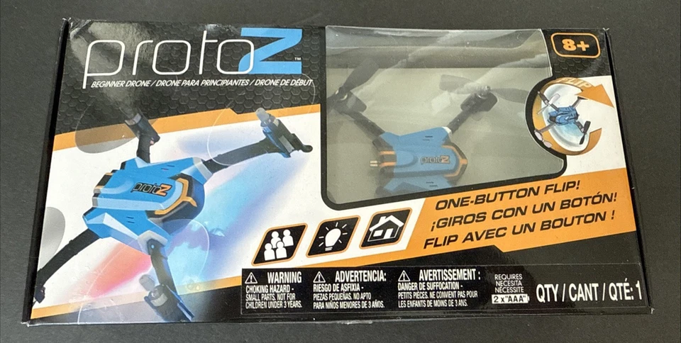 Estes Proto-Z Micro Quadcopter DRONE Beginner Remote Control-One Button Flips! - Image 1 of 4