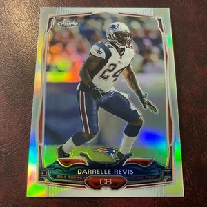 2014 Topps Chrome Set DARRELLE REVIS REFRACTOR PARALLEL #15 NEW ENGLAND PATRIOTS - Picture 1 of 1