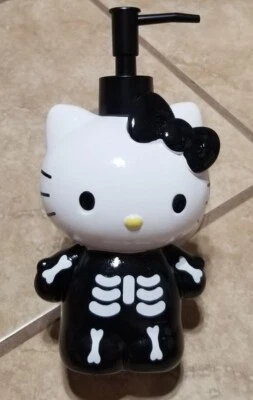 Sanrio Skeleton Hello Kitty Halloween Soap Lotion Pump Dispenser - Image 1 of 4