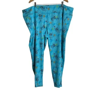 Leggings Disney Stitch Floral Azul Talla 3X - Imagen 1 de 8