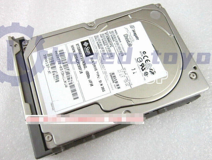 new SUN X6724A 390-0137 ST336607FC 540-4525 hard disk 36G 10K FC 8MB 3.5inches - Image 1 of 1